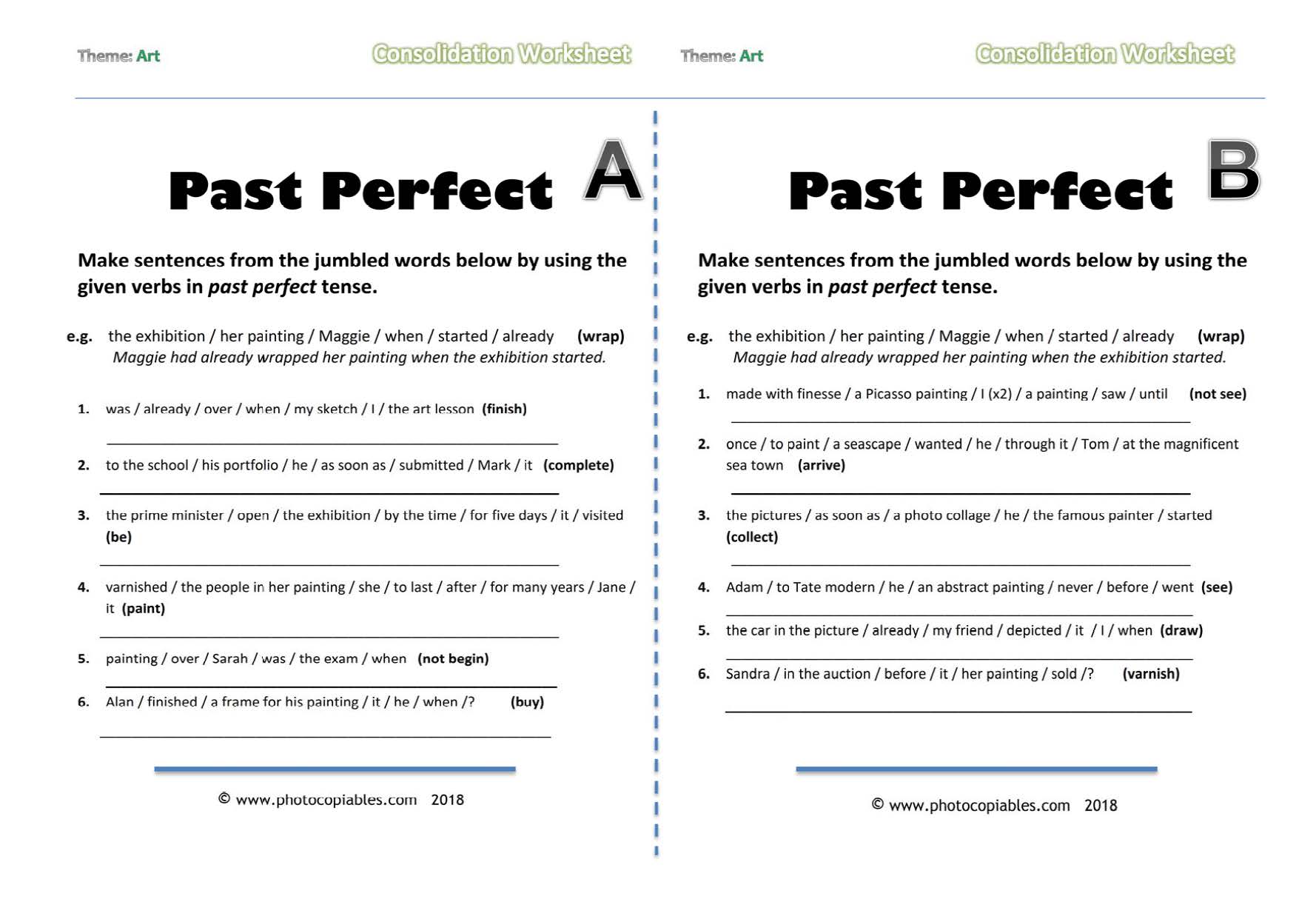 past-perfect-jumbled-sentences-quiz-photocopiables